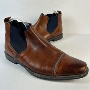 ❤️ Josef Seibel Brown Leather Chukka Boots 41